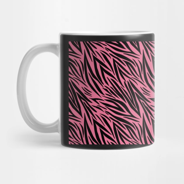 Modern Animal Skin Pattern Zebra by Lemonflowerlove